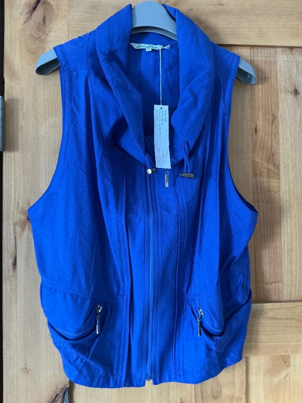 Blue vest